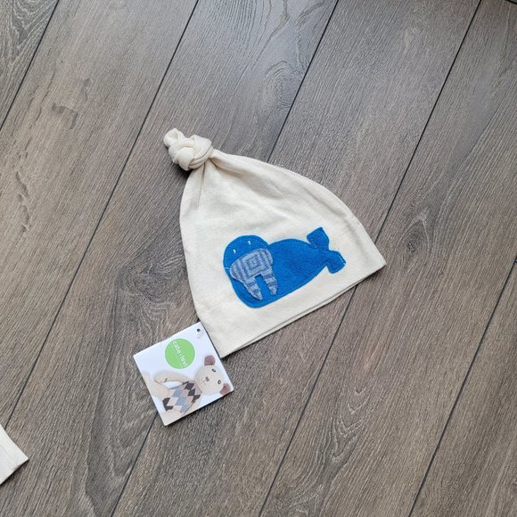 CATE & LEVI Organic Hat - Baby - Made in Canada NEW NWT 18-24MO Walrus - Picture 4 of 6